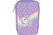Skoletilbehør - Tinka PENALHUS DOBBELT UNICORN LILLA  COOL SCHOOL - 8-804714