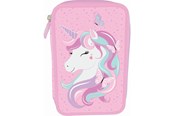 Skoletilbehør - Tinka PENALHUS DOBBELT UNICORN ROSA COOL SCHOOL - 8-804713