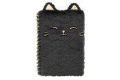 Skoletilbehør - Tinka NOTESBOG PLYS KAT SORT A5 - 8-801099