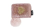 Skoletilbehør - Tinka PUNG ROSA M/HJERTE WALLET - 8-801729