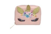 Skoletilbehør - Tinka PUNG ENHJØRNING M/BLOMSTER WALLET - 8-801740