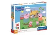 Puslespil - Clementoni Peppa Pig Jigsaw Puzzle 30 pcs. Floor - 20838