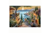 Puslespil - Clementoni Jigsaw Puzzle Art Stairs to the Harbour 1500 pcs. Floor - 31726