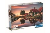 Puslespil - Clementoni Jigsaw Puzzle Zaanse Schans 1500 pcs. Floor - 31734