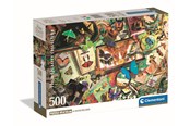 Puslespil - Clementoni Puzzle The Butterfly Collector 500 pcs. Floor - 35581