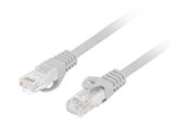 Netværkskabel - Lanberg patch cable - 50 cm - grey RAL 7035 - Grå - 0.5m - PCF6-20CC-0050-S