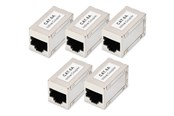 Netværkskabel - DIGITUS network coupler - Sølv - DN-93905-5