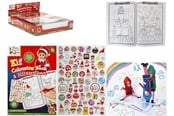 Kreativt Legetøj - Elves Behavin' Badley A4 Elf Colouring Book 48 pages with Sticker Sheet - 600502