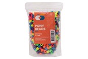 Kreativt Legetøj - Colorations - Pony Beads Neon 6x9 mm 1000pcs. - 43BL06
