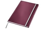 Blokke, Formularer & Notesbøger - Leitz Style notesbog A4 kvadreret med hardcover, rød - 44761028