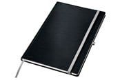 Blokke, Formularer & Notesbøger - Leitz Style notesbog A4 kvadreret med hardcover, sort - 44761094