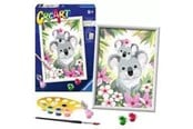 Kreativt Legetøj - Ravensburger CreArt Paint by Numbers - Koala Cuties - 200504