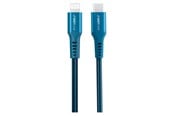 USB kabel - GreyLime Braided USB-C to Lightning Cable Blue 0.5 m - C21CL05M01