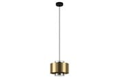 Lamper - EGLO Stars of Light DUGLIA pendel E27 sort/guld/sort-transparent - 390066