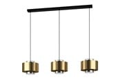 Lamper - EGLO Stars of Light DUGLIA langbordspendel 3L E27 sort/guld/sort-transparent - 390067