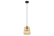 Lamper - EGLO Stars of Light MONTEZUELO pendel E27 Ø240 natur - 390152