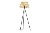 Lamper - EGLO Stars of Light MONTEZUELO gulvlampe E27 bambus/sort - 390155
