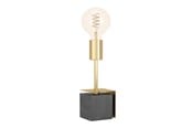 Lamper - EGLO Stars of Light CARMITA bordlampe E27 H260 sort/børstet messing - 390168