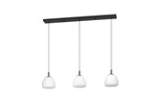 Lamper - EGLO Stars of Light BAlmES langbordspendel 3L E27 sort/opal - 390202