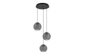 Lamper - EGLO Stars of Light ARANGONA klyngependel 3L E27 sort/grå - 390213