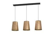 Lamper - EGLO Stars of Light CASTUERA langbordspendel L1310 E27 sort/guld m/blade - 390293