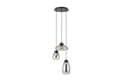Lamper - EGLO Stars of Light SARNARRA klyngependel Ø465 3L sort/sort-transparent - 390299