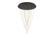 Lamper - EGLO Stars of Light TREPUCO klyngependel Ø580 sort/messing - 390354