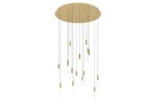 Lamper - EGLO Stars of Light MIRADOR klyngependel Ø780 messing/transparent - 390361