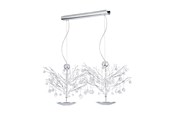 Lamper - EGLO Stars of Light SORGES lysekrone 47,8W krom/krystal 4000K - 39043