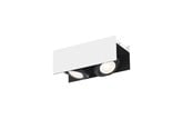 Lamper - EGLO Stars of Light VIDAGO loftlampe 2x5,4W 2x510lm alu/sort - 39316