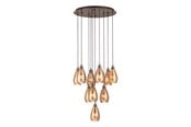 Lamper - EGLO Stars of Light SIRACUSA pendel 10L Ø580 kobber - 39509