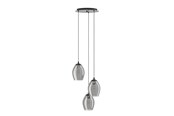 Lamper - EGLO Stars of Light ESTANYS klyngependel 3xE27 sort/klar - 39565
