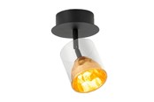 Lamper - EGLO Stars of Light MELITO SPOT 510lm DÆMPB sort/guld - 39573