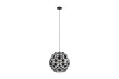 Lamper - EGLO Stars of Light SKOURA 1 pendel E27 Ø500 sort - 39619