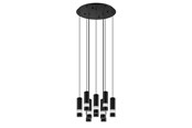 Lamper - EGLO Stars of Light BERNABETA klyngependel 10xGU10 Ø580 sort - 39708