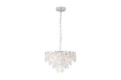Lamper - EGLO Stars of Light CARVARIO lysekrone 7L E14 krom satin/klar - 39723