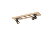 Lamper - EGLO Stars of Light TORRESTRALLE spotskinne 12W LED + 2x4,5W GU10 1400lm sort/træ/hvid - 39748