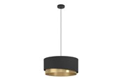 Lamper - EGLO Stars of Light MANDERLINE pendel E27 Ø560 sort/børstet messing - 39926