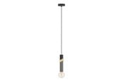 Lamper - EGLO Stars of Light CEDRAL pendel E27 sort/børstet messing/grå - 39935