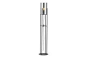 Lamper - EGLO Stars of Light GLASTONBURY gulvlampe E27 sort/sorttransparent - 43142