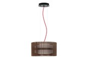 Lamper - EGLO Stars of Light ROVERATO pendel 2L Ø420 nød/rød LEDN - 94011