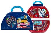 Kreativt Legetøj - Undercover PAW Patrol Coloring Case 51 pcs. - PPDT4221