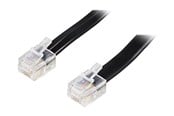 Netværkskabel - Deltaco phone cable - 5 m - black - Sort - 5m - DEL-161B