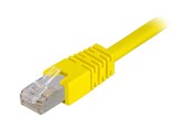 Netværkskabel - Deltaco STP-607GL - patch cable - 70 cm - yellow - Gul - 0.7m - STP-607GL