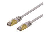 Netværkskabel - Deltaco patch cable - 2 m - grey - Grå - 2m - SFTP-62AH
