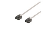Netværkskabel - Deltaco patch cable - 1.5 m - grey - Grå - 1meter - UUTP-2030