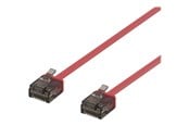 Netværkskabel - Deltaco patch cable - 2 m - red - Rød - 2m - UUTP-2046