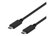 USB kabel - Deltaco USBC-1401 - USB-C cable - USB-C to USB-C - 50 cm - USBC-1401