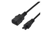 Strømkabel (intern) - Deltaco - power cable - IEC 60320 C14 to IEC 60320 C5 - 5 m - 7333048060174
