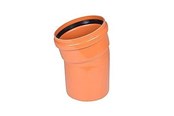 Afløb - Wavin PVC bøjning 15° 315mm - 550521